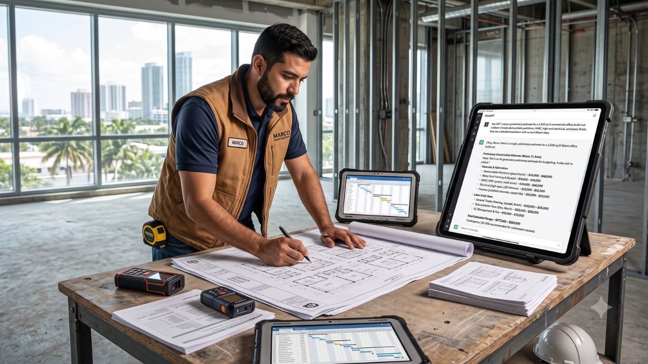 Can ChatGPT do construction estimates