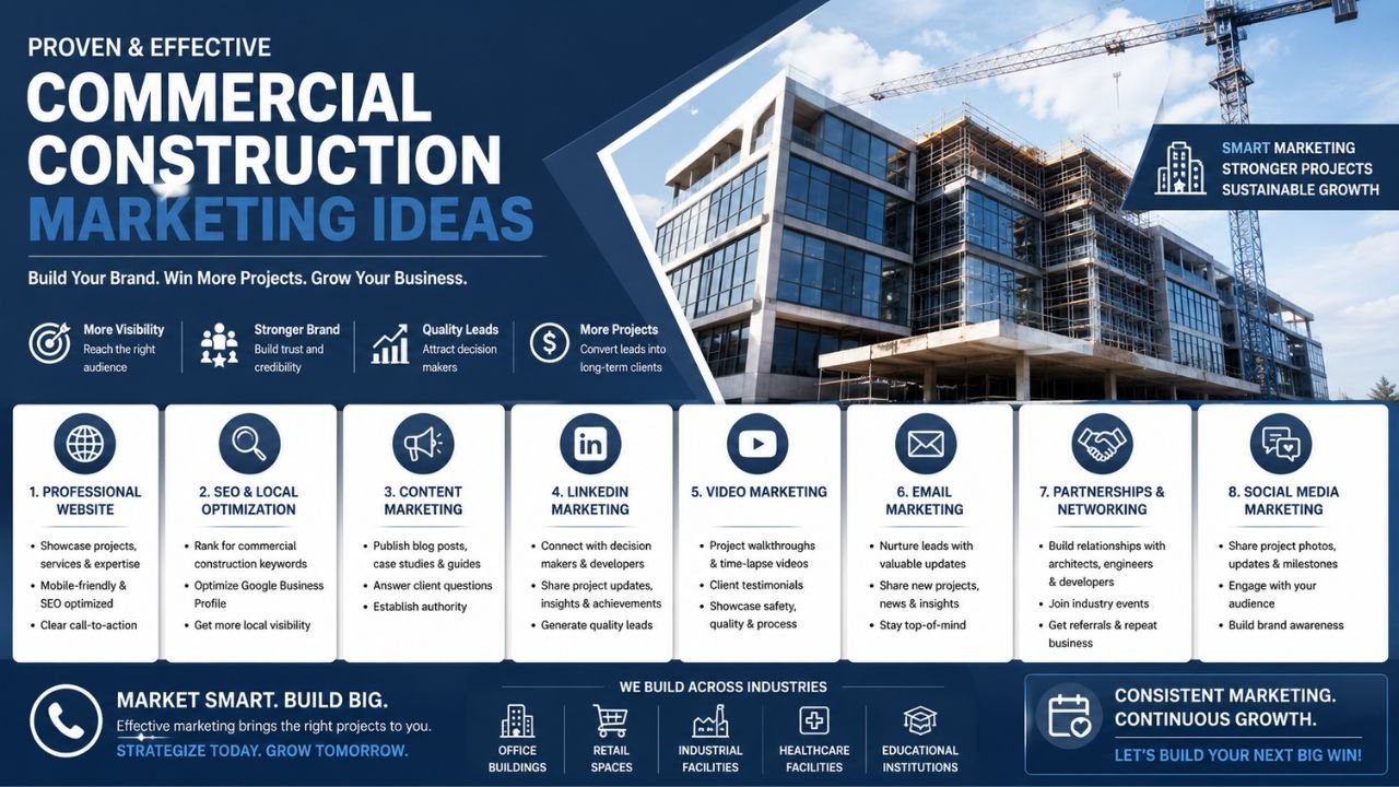 Commercial Construction Marketing Ideas