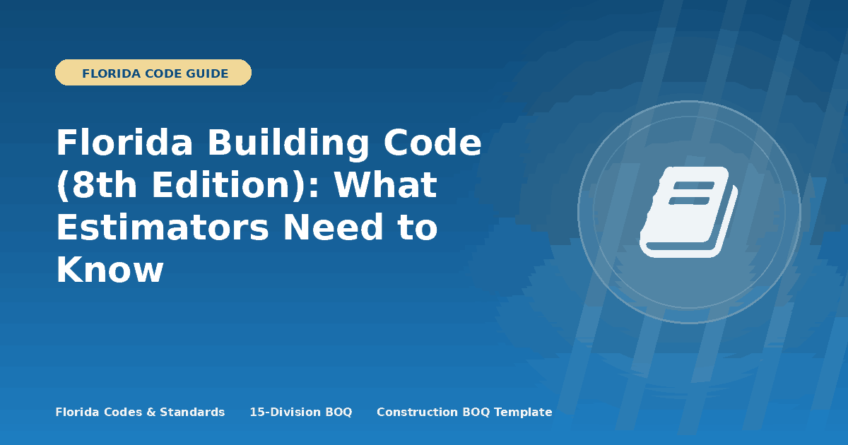 Florida Building Code (8th Edition): What Estimators Need to Know