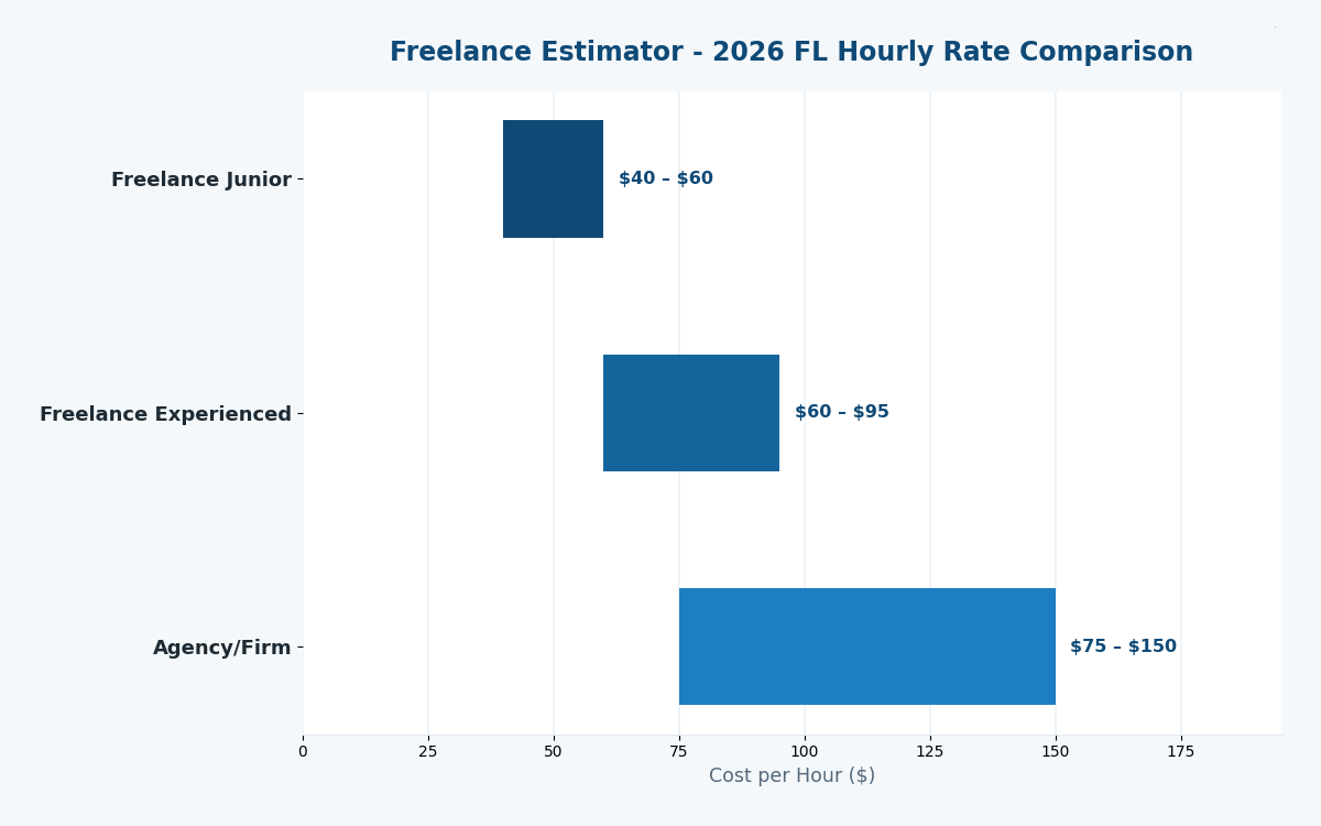 Florida freelance construction estimator 2026 pricing comparison