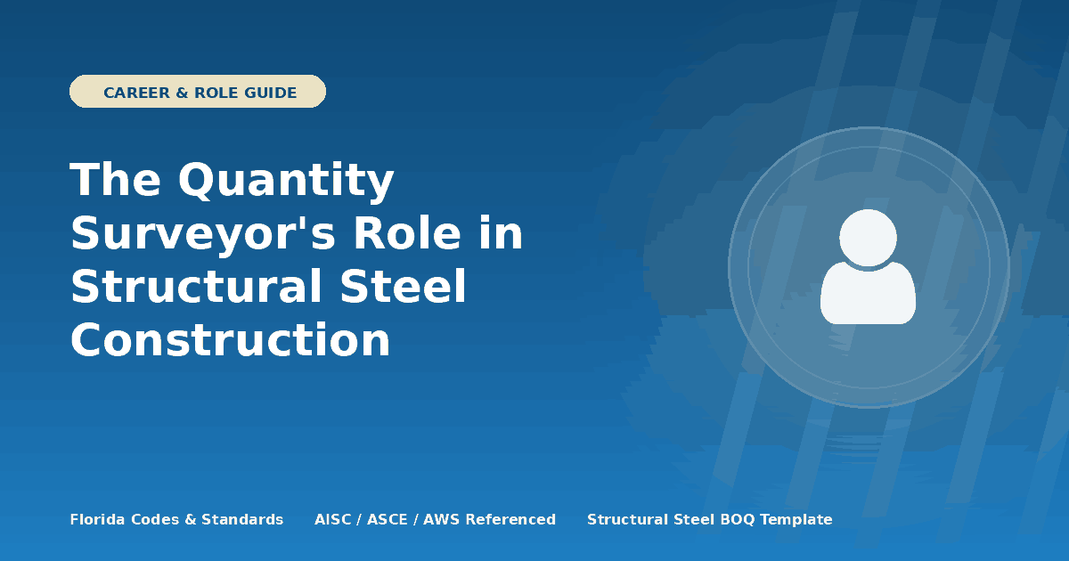 The Quantity Surveyor's Role in Structural Steel Construction