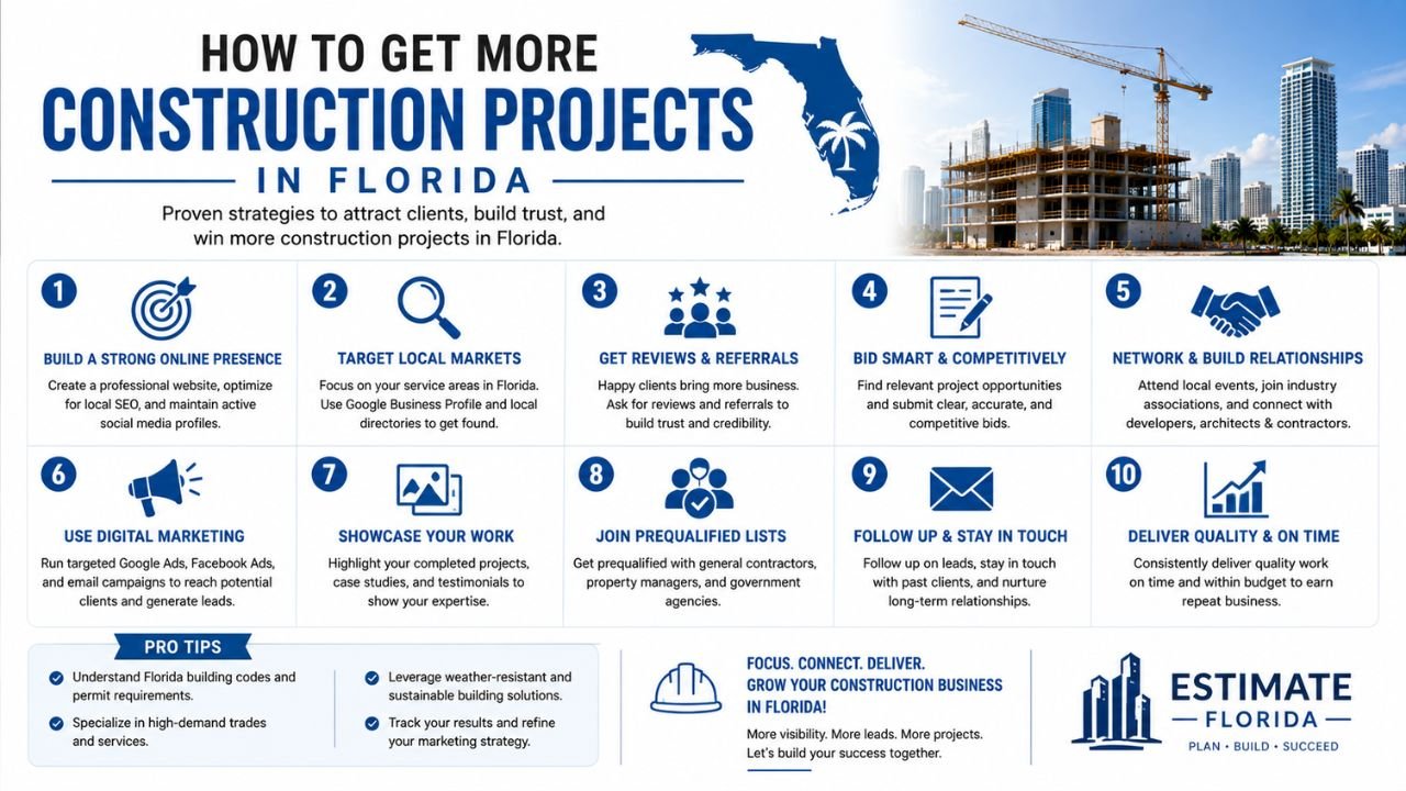 How to Get More Construction Projects in Florida