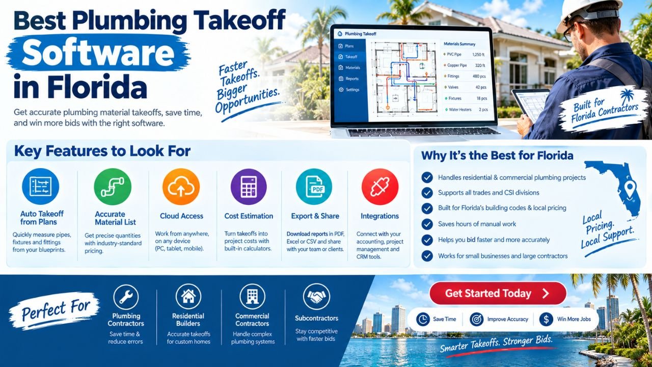 Best Plumbing Takeoff Software in Florida