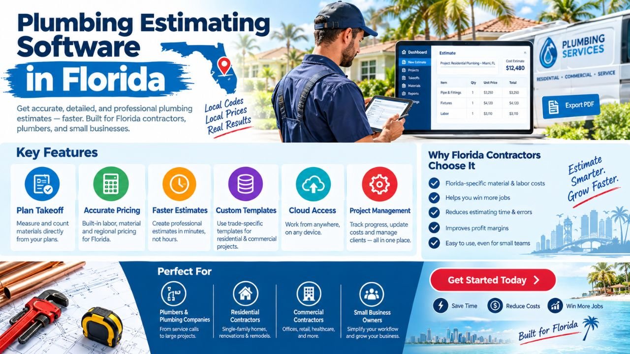 Plumbing Estimating Software in Florida
